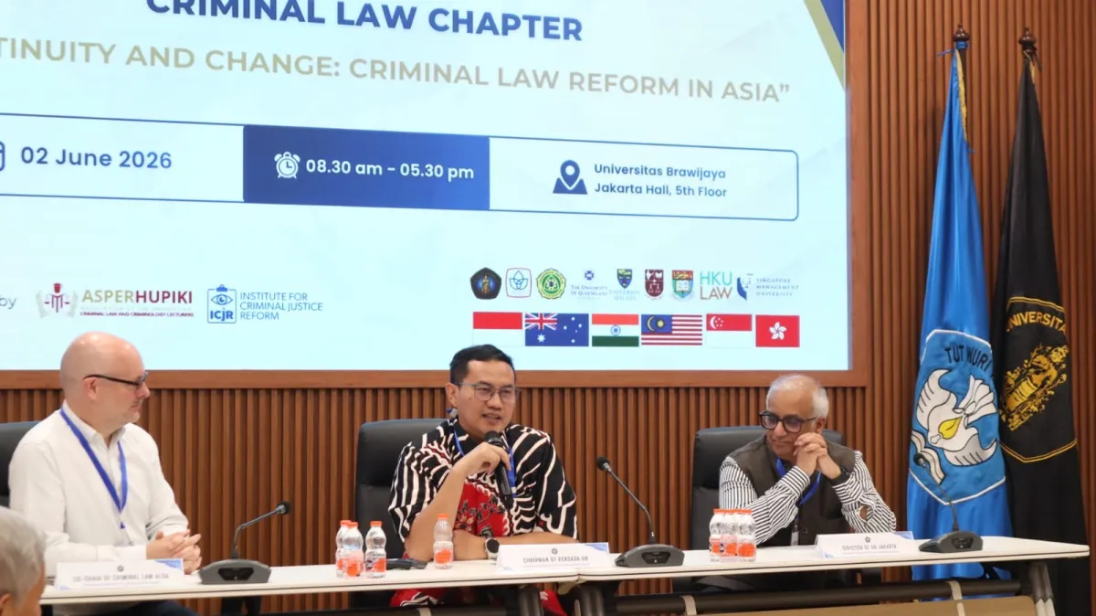 Konferensi Internasional Bahas Reformasi KUHP Indonesia dan Peluncuran Jurnal Hukum