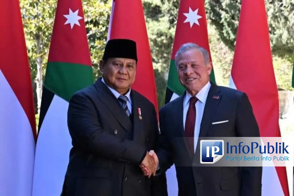 Yordania Apresiasi Komitmen Indonesia dalam Perdamaian Palestina