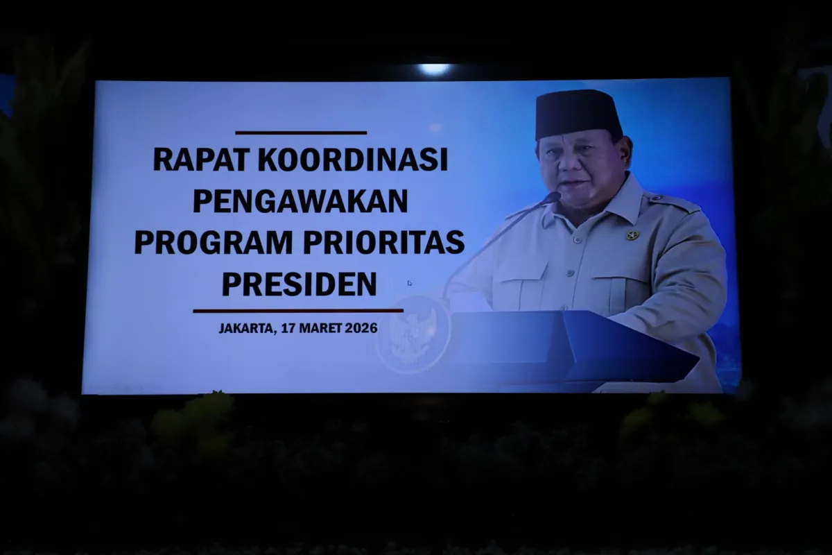 Rapat Koordinasi Akselerasi Program Prioritas Nasional di Kementerian Pertahanan
