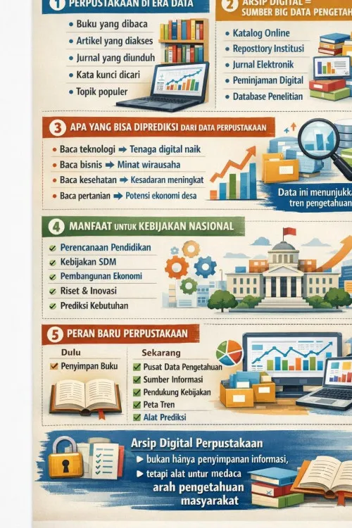 Perpustakaan Digital: Mencetak Arah Pengetahuan Masyarakat di Era Data