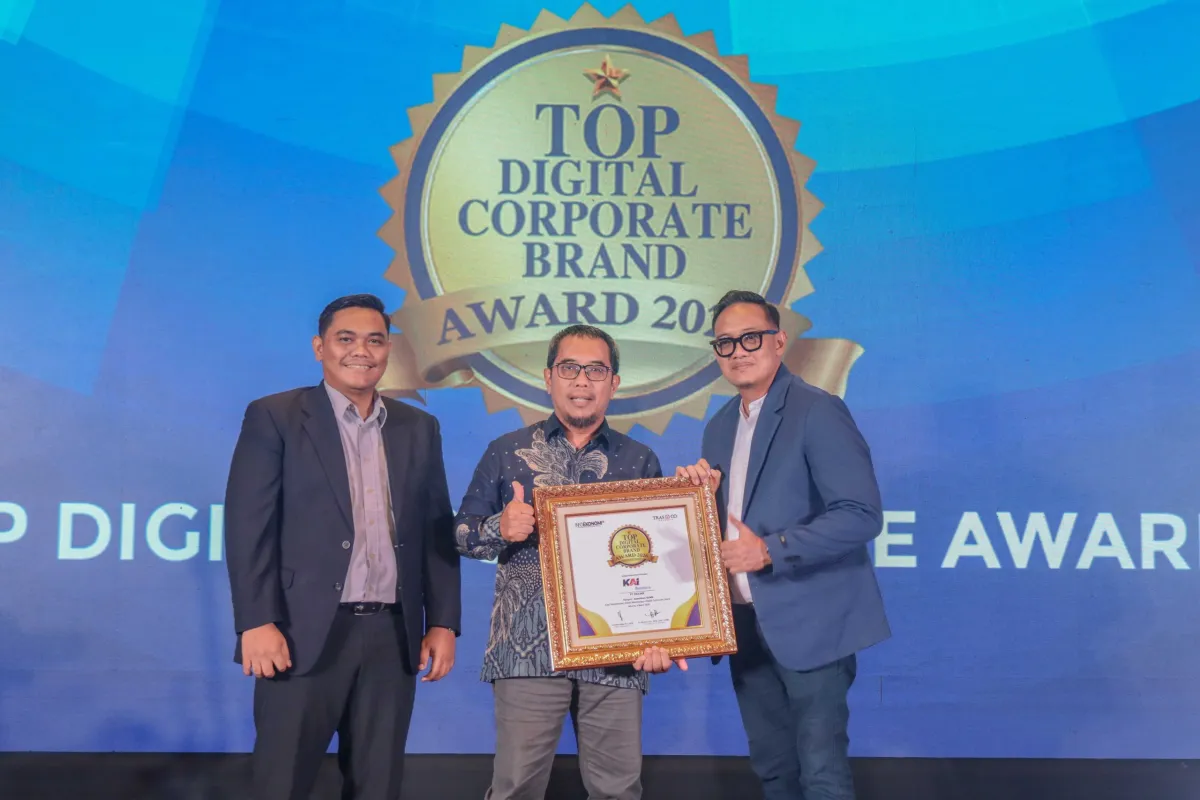 PT Railink Raih Penghargaan Top Digital Corporate Brand Award 2026
