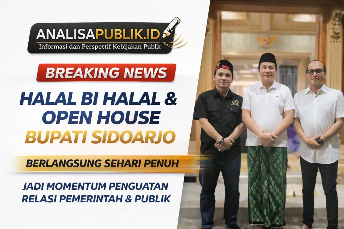 Halal Bi Halal Bupati Sidoarjo Perkuat Hubungan Pemerintah dan Masyarakat