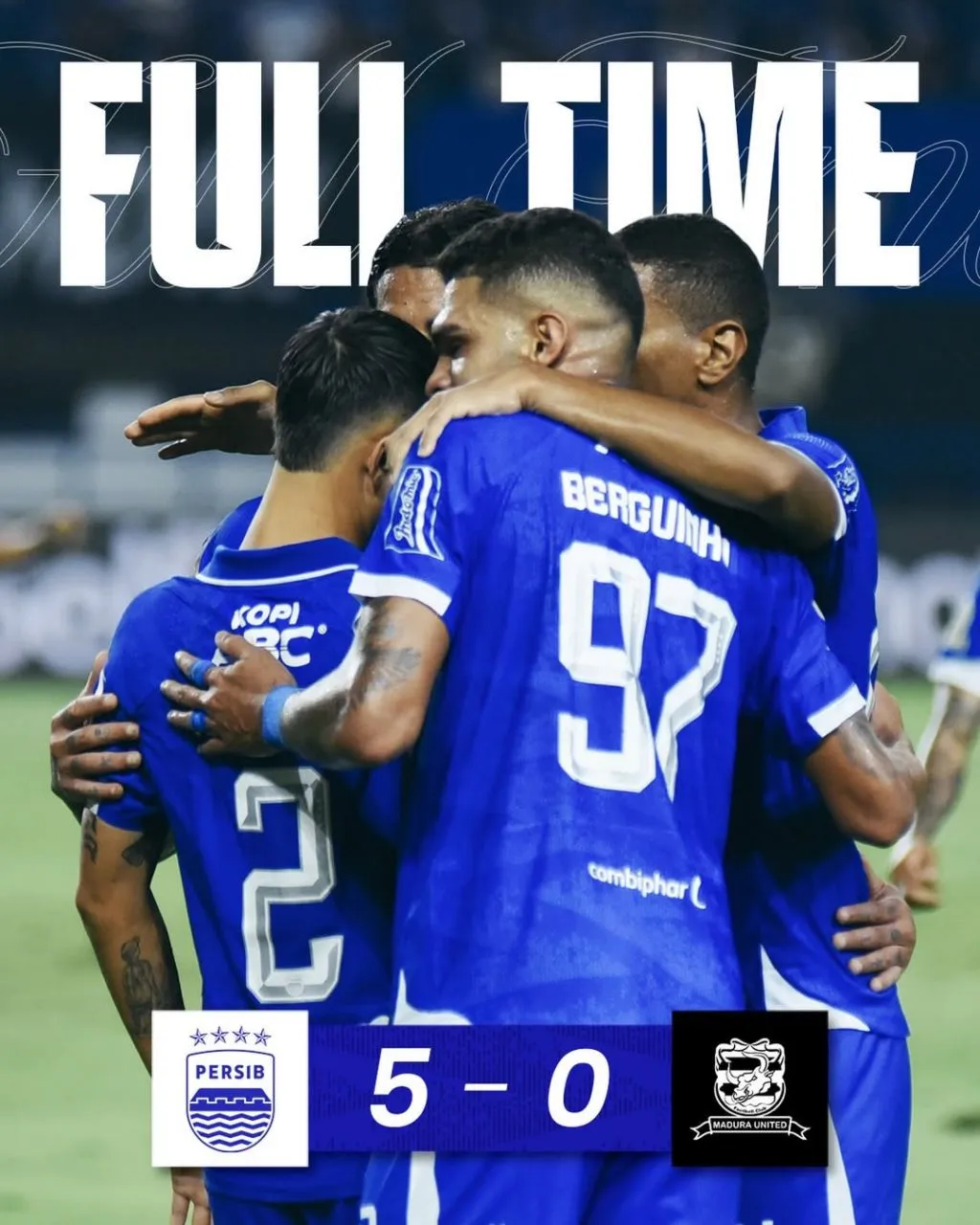 Persib Bandung Raih Kemenangan Telak 5-0 atas Madura United