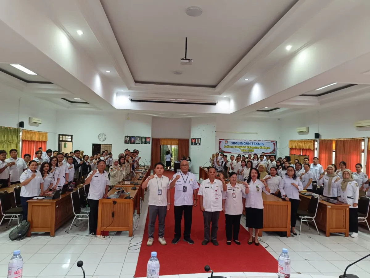 Pemkab Katingan Tingkatkan Kapasitas Hukum Melalui Bimtek e-Regulasi