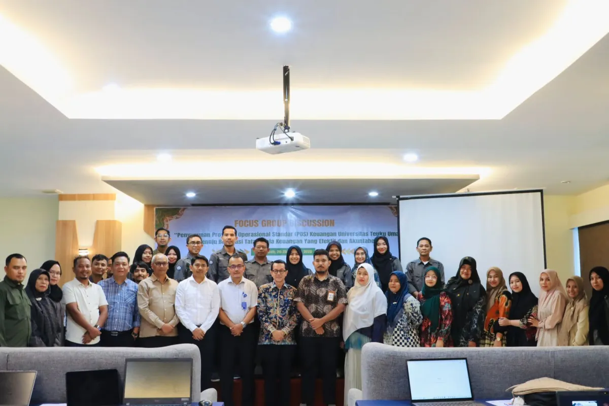 Universitas Teuku Umar Gelar FGD untuk Tingkatkan Tata Kelola Keuangan