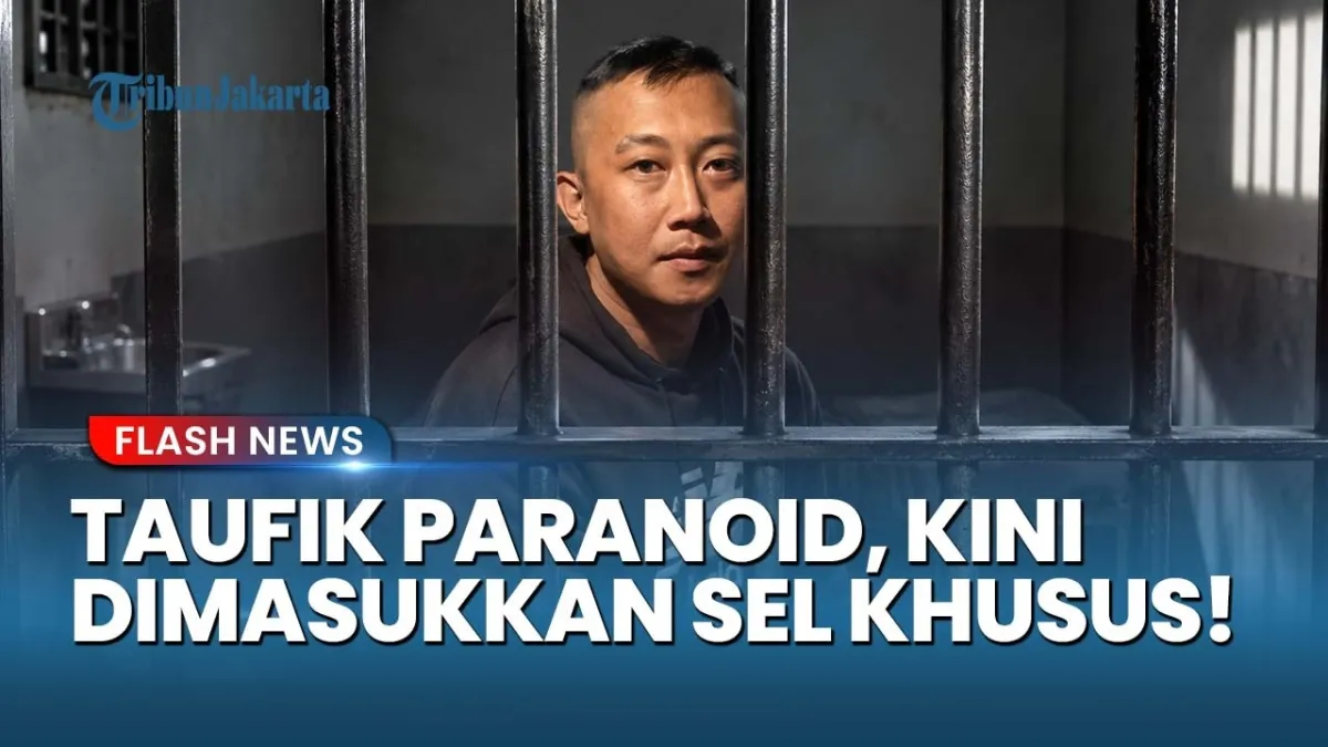 Penangkapan Taufik Hidayat: Pelarian, Terlacak, dan Penempatan di Sel Khusus