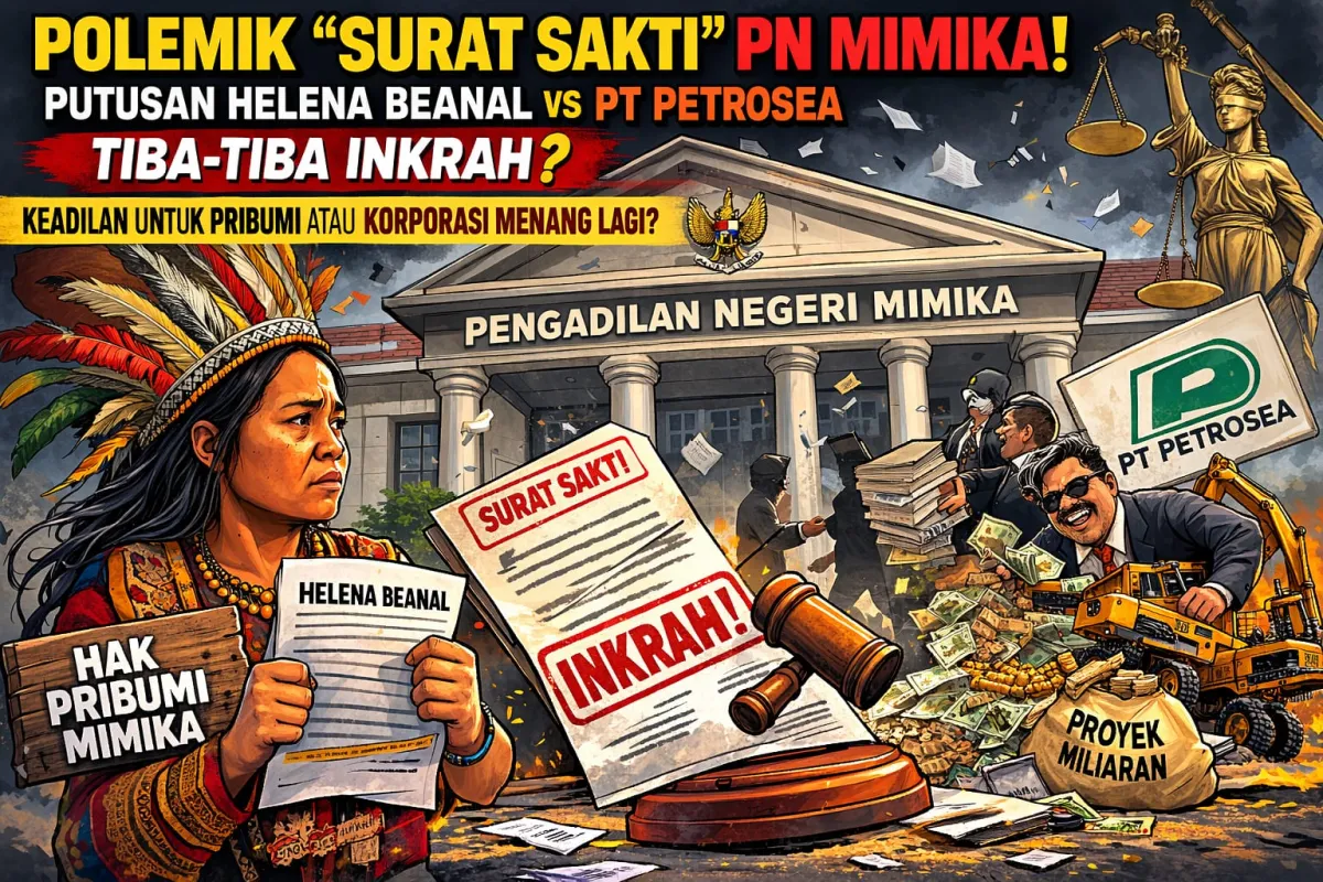 Polemik Tanah Adat di Mimika: Kasus Helena Beanal Soroti Hak Pribumi