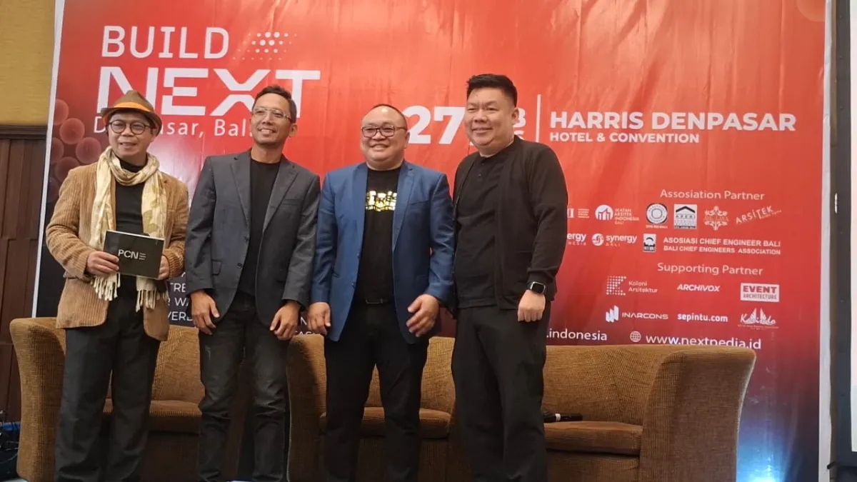 Pameran BuildNext di Denpasar Perkuat Sinergi Industri Konstruksi Nasional