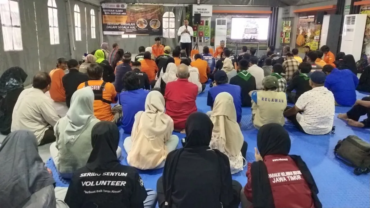 Pemprov Jatim Tingkatkan Kapasitas Relawan Hadapi Bencana Alam