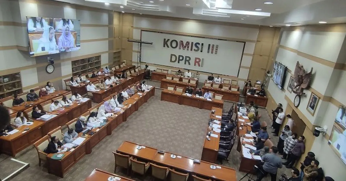 DPR Komisi III Pertemukan Keluarga ABK Sea Dragon Bahas Tuntutan Kasus Sabu