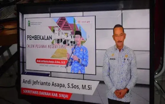 Sekda Sinjai Ajak CPNS Tana Toraja Tingkatkan Profesionalisme ASN