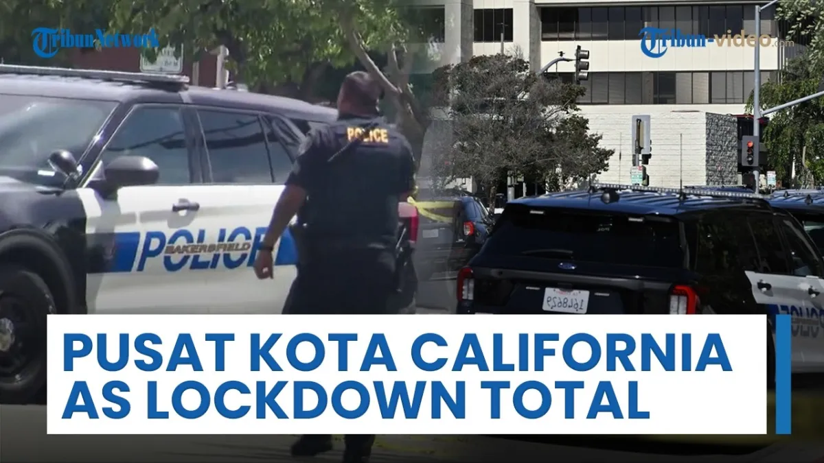 Pusat Kota California Dikenakan Lockdown Total Akibat Ancaman Bom dan Penyanderaan di Bank
