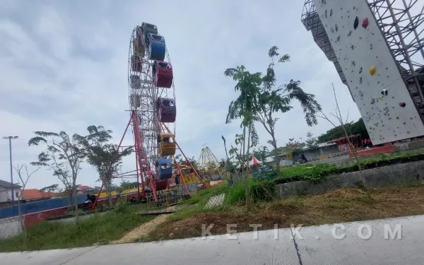 Wahana Pasar Malam di Sampang Beroperasi Tanpa Izin Resmi