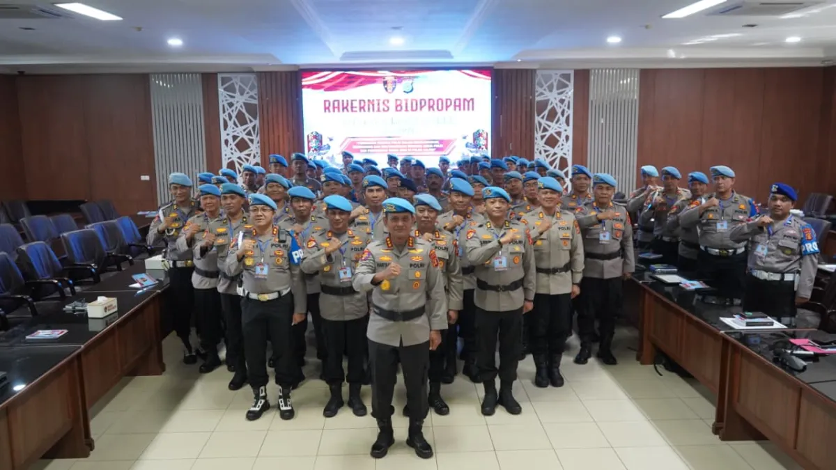 Propam Polres Kutai Kartanegara Terima Penghargaan di Rakernis Polda Kaltim 2026