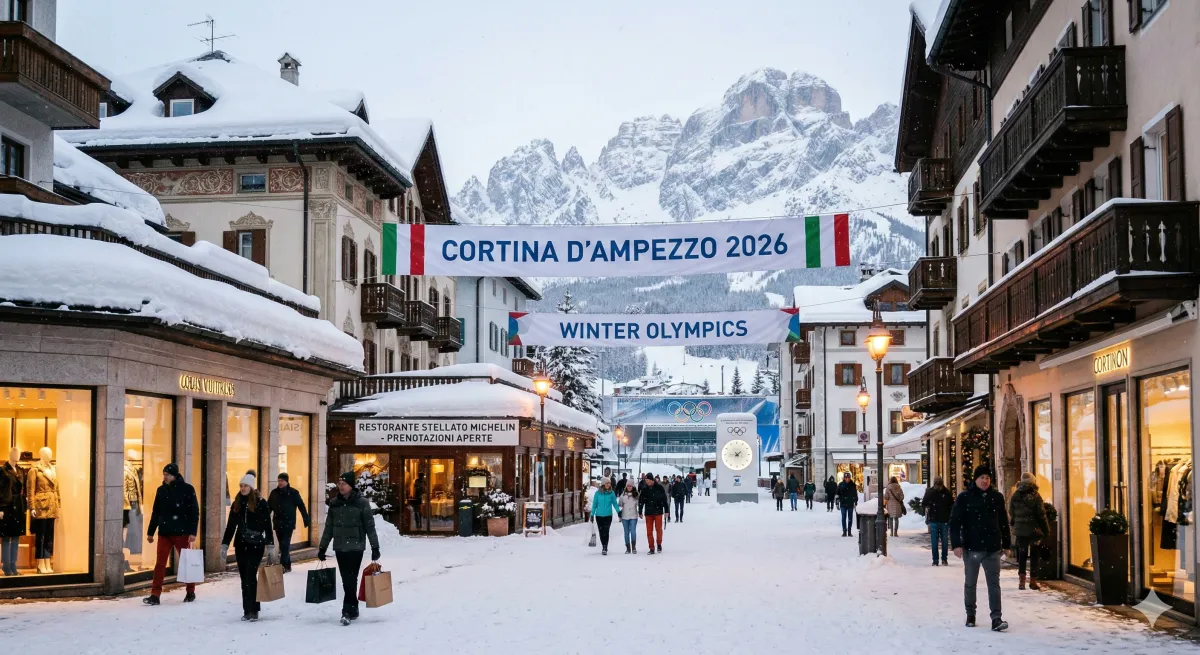 Olimpiade Musim Dingin 2026 Dimulai di Cortina d'Ampezzo dengan Salju Tebal