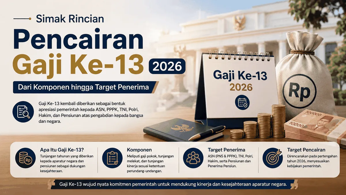 Pemerintah Salurkan Gaji ke-13, ASN Pusat Sudah Terima 100%