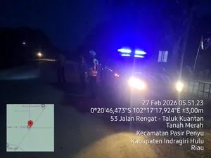 Patroli Subuh Polsek Pasir Penyu Cegah Balap Liar, Warga Merasa Aman