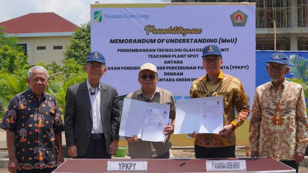 INSTIPER dan PT Nusantara Green Energy Luncurkan Pabrik Sawit Berteknologi Ramah Lingkungan