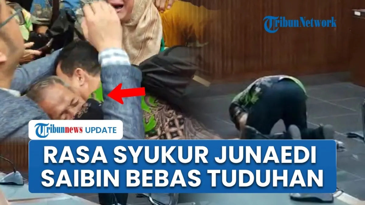 Junaedi Saibin Bersyukur Usai Dibebaskan dari Tuduhan Suap
