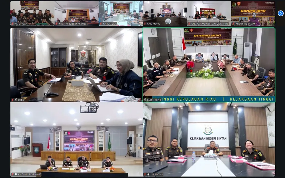 Kejati Kepri Terapkan Keadilan Restoratif Pertama Kali dengan KUHAP Baru