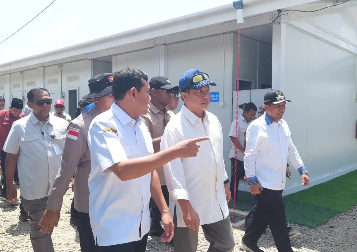 Pemerintah Targetkan Pengungsi Pidie Jaya Tinggal di Huntara Sebelum Lebaran