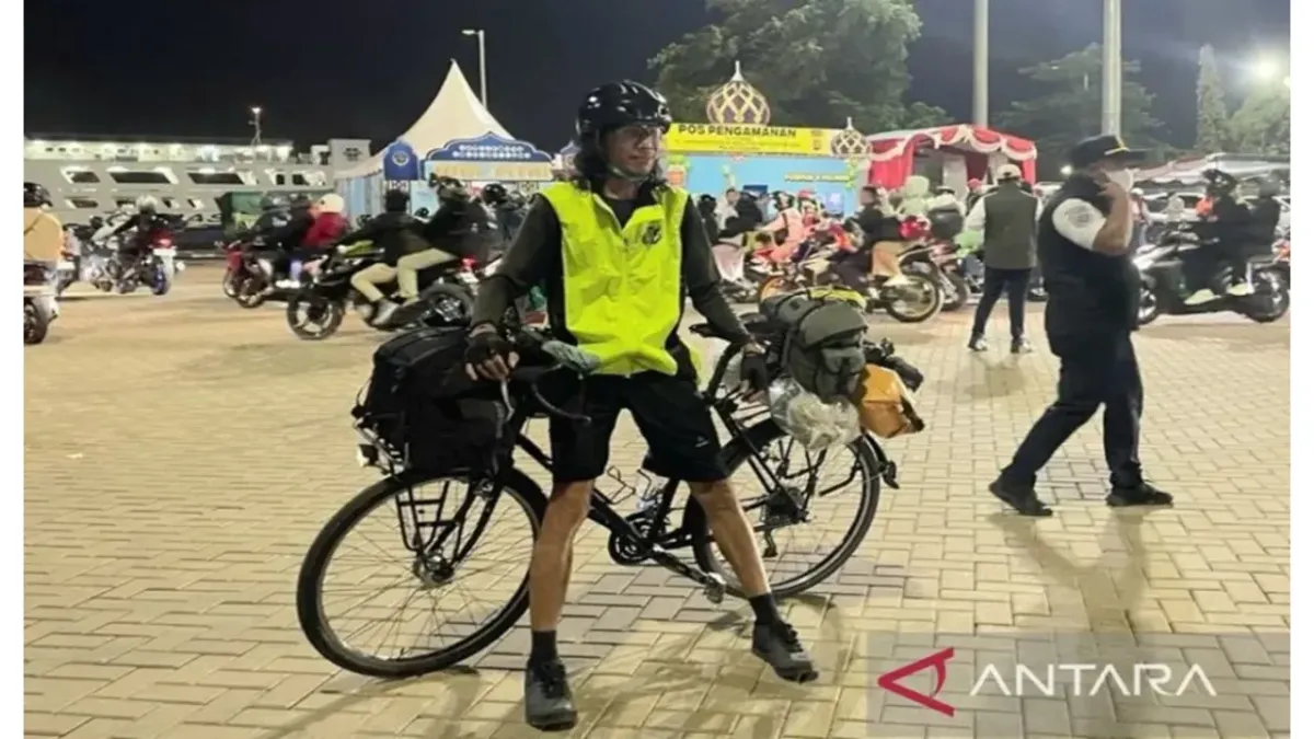 Verri Sanovri: Tradisi Mudik Bersepeda dari Serpong ke Palembang Sejak 2018