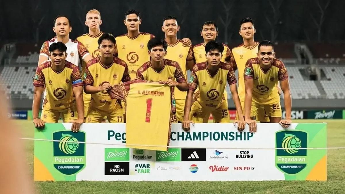 Sriwijaya FC Resmi Terdegradasi ke Liga 3 Musim Depan
