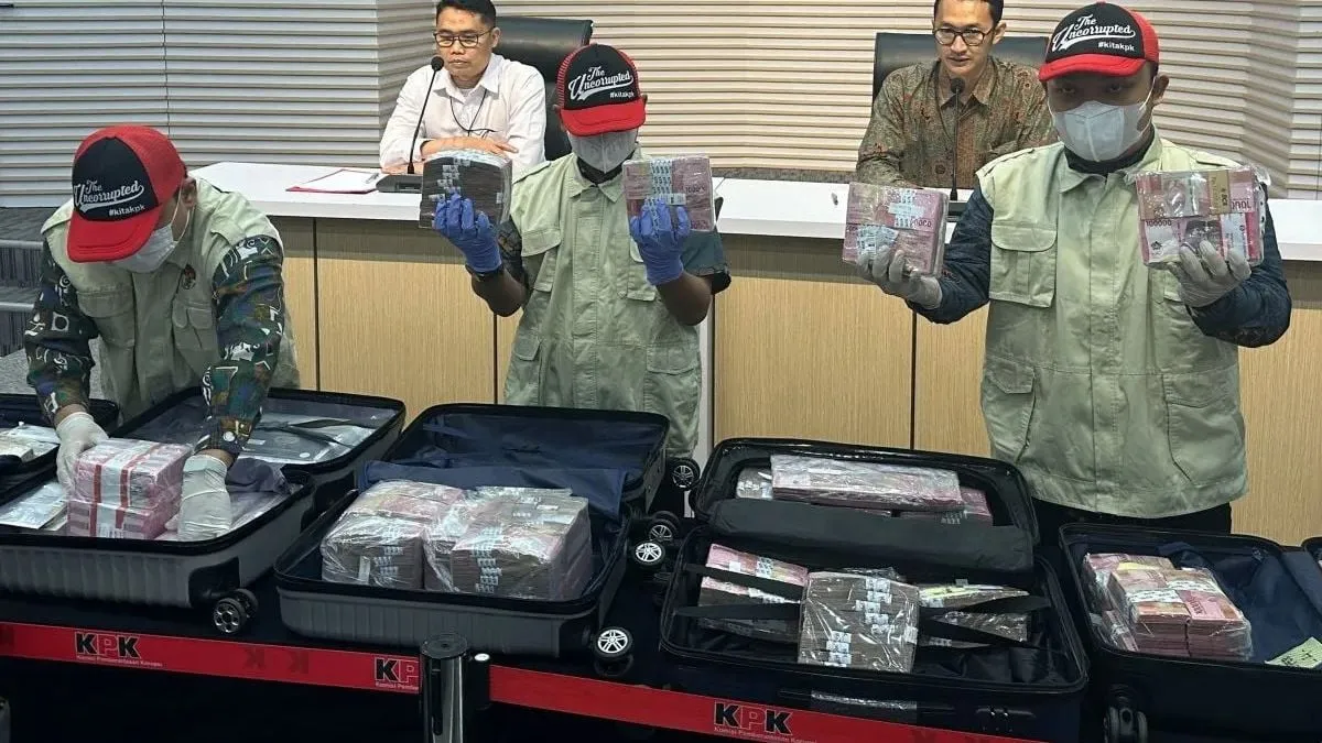 KPK Sita Uang Rp5,19 Miliar dari Operasi OTT di Bea Cukai