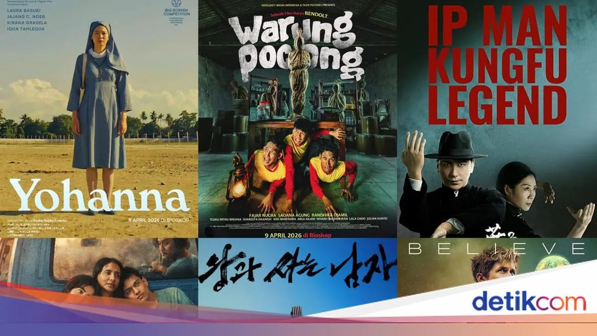 Rekomendasi Film Bioskop 8-12 April 2026: Dari Fiksi Ilmiah hingga Horor Komedi