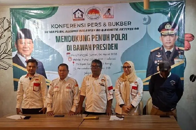 Gema Puan dan Relawan Dukung Polri di Bawah Kepemimpinan Presiden