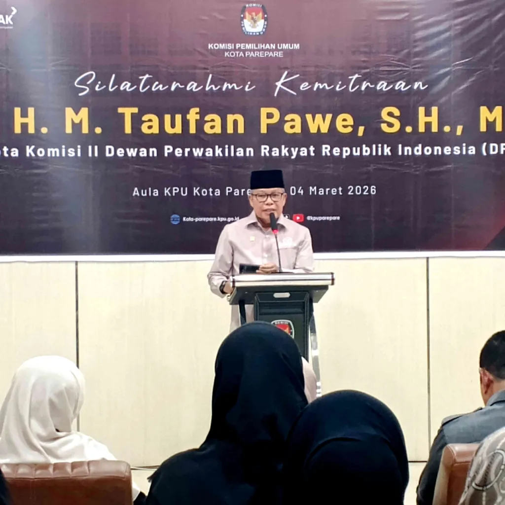 Taufan Pawe Perkuat Kolaborasi KPU Parepare Menuju Pemilu 2029