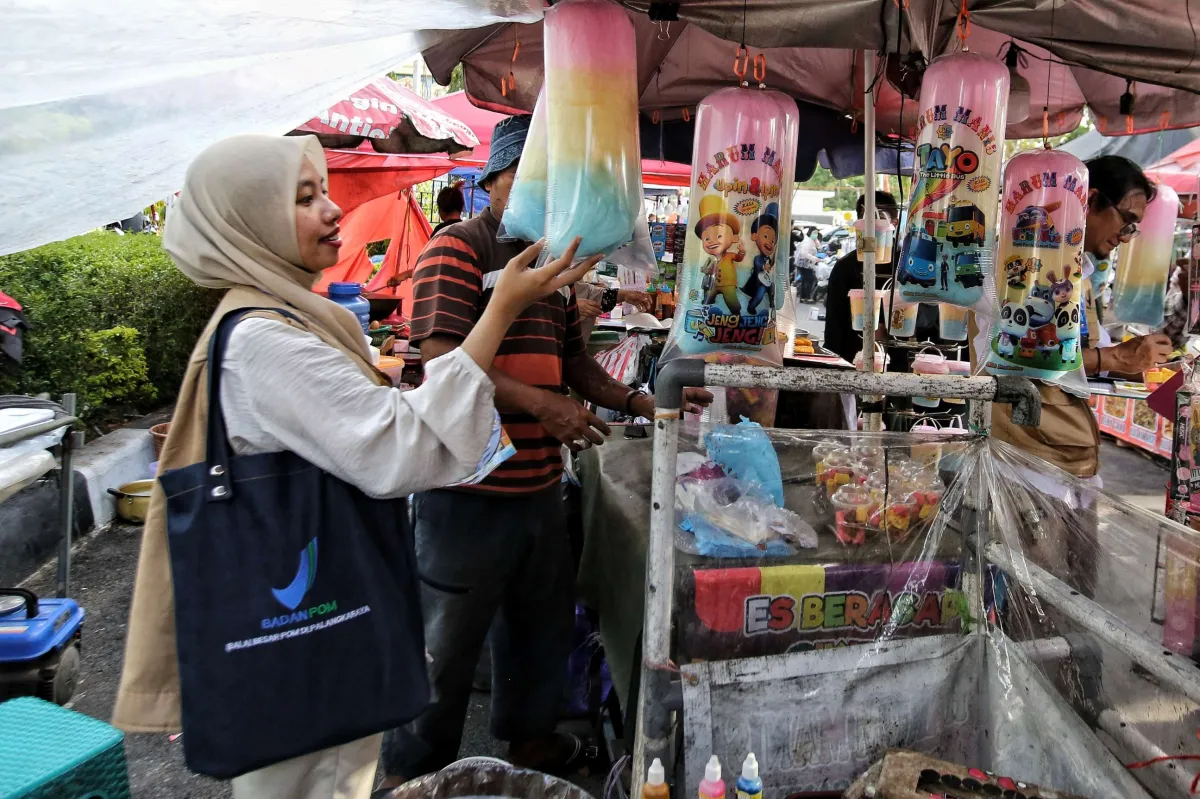 BPOM Awasi Keamanan Pangan di Pasar Ramadan Palangka Raya