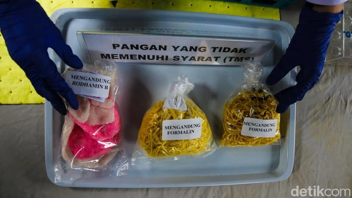 BPOM Temukan Rhodamin B pada Takjil, Waspadai Bahaya Bahan Kimia Berbahaya