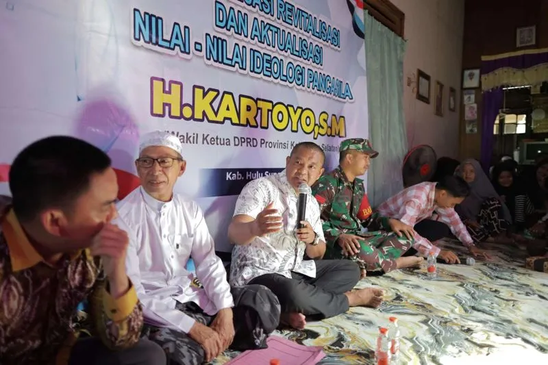 H. Kartoyo: Implementasi Pancasila Penting dalam Kehidupan Sehari-hari