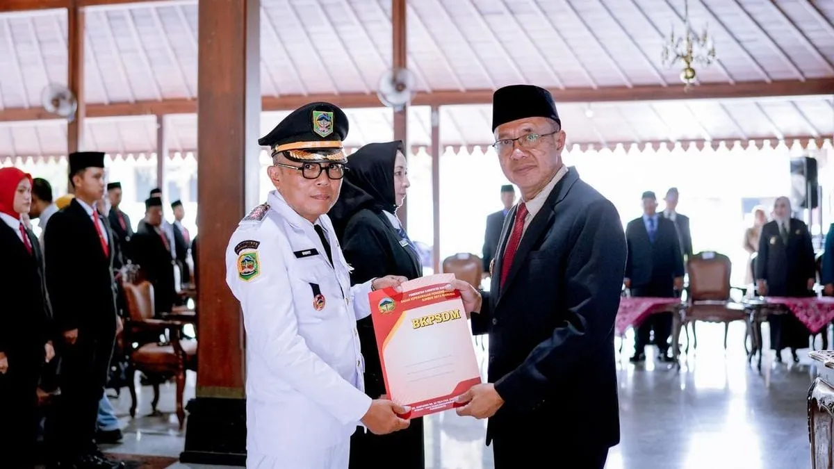 Bupati Sadewo Lantik 135 ASN untuk Perkuat Birokrasi Banyumas