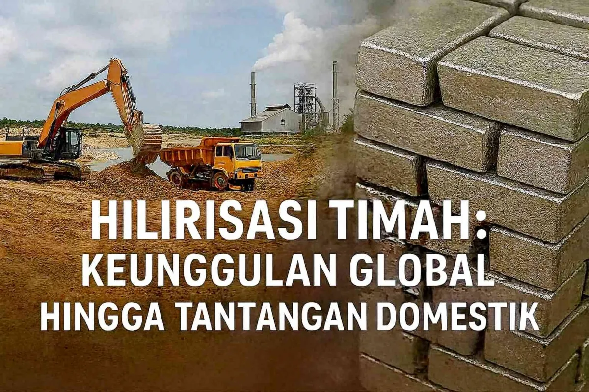 Tantangan Hilirisasi Timah Indonesia: Dari Kualitas Global ke Daya Serap Domestik