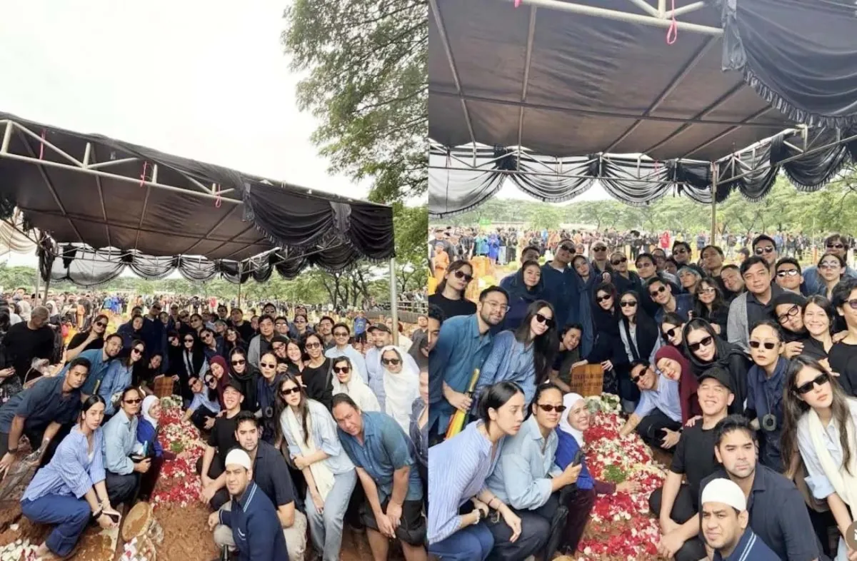 Makna Warna Biru dalam Pemakaman Vidi Aldiano