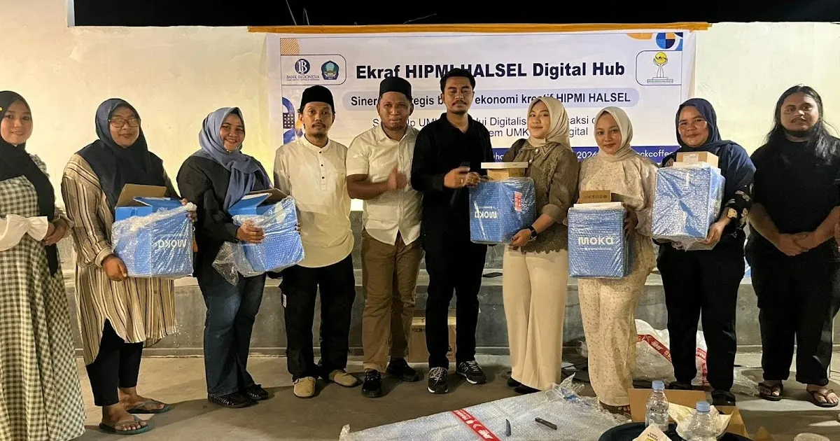 HIPMI dan Bank Indonesia Dorong Digitalisasi UMKM di Halmahera Selatan