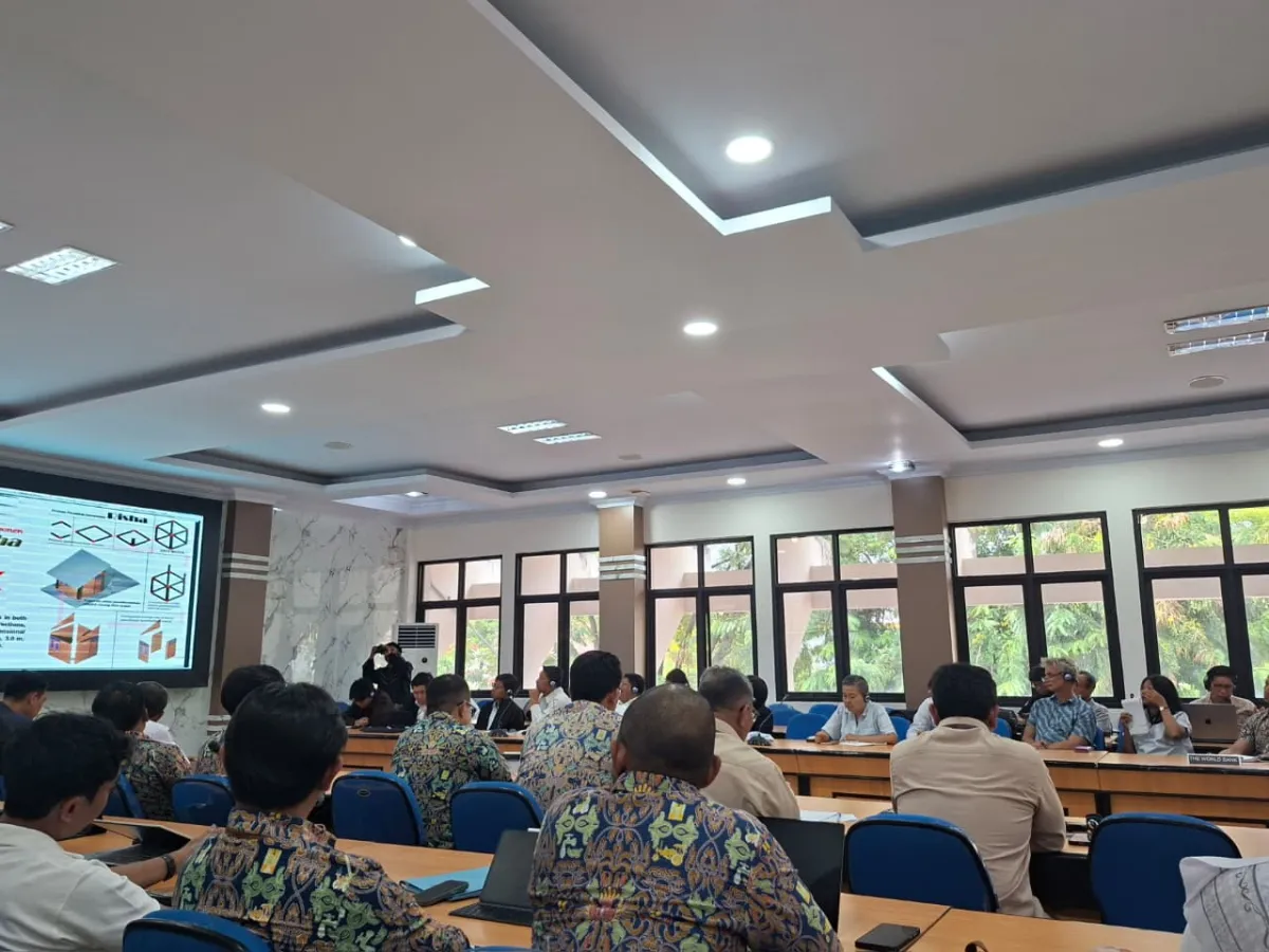 Pengalaman Rekonstruksi Pascabencana Palu Dibagikan ke Delegasi Myanmar