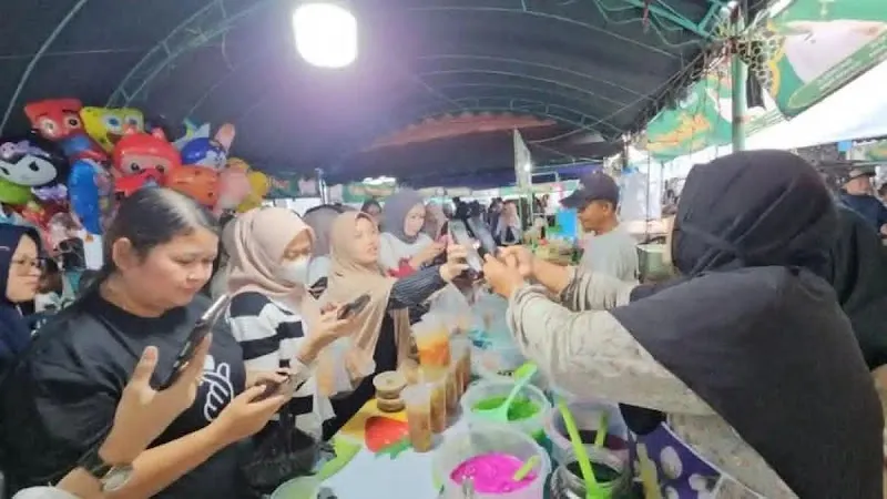 Pasar Ramadan Taman Sanggam Dorong Ekonomi Kerakyatan di Balangan