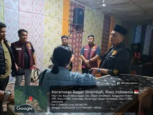 Polsek Bagan Sinembah Patroli Tempat Hiburan Malam untuk Jamin Keamanan Ramadan