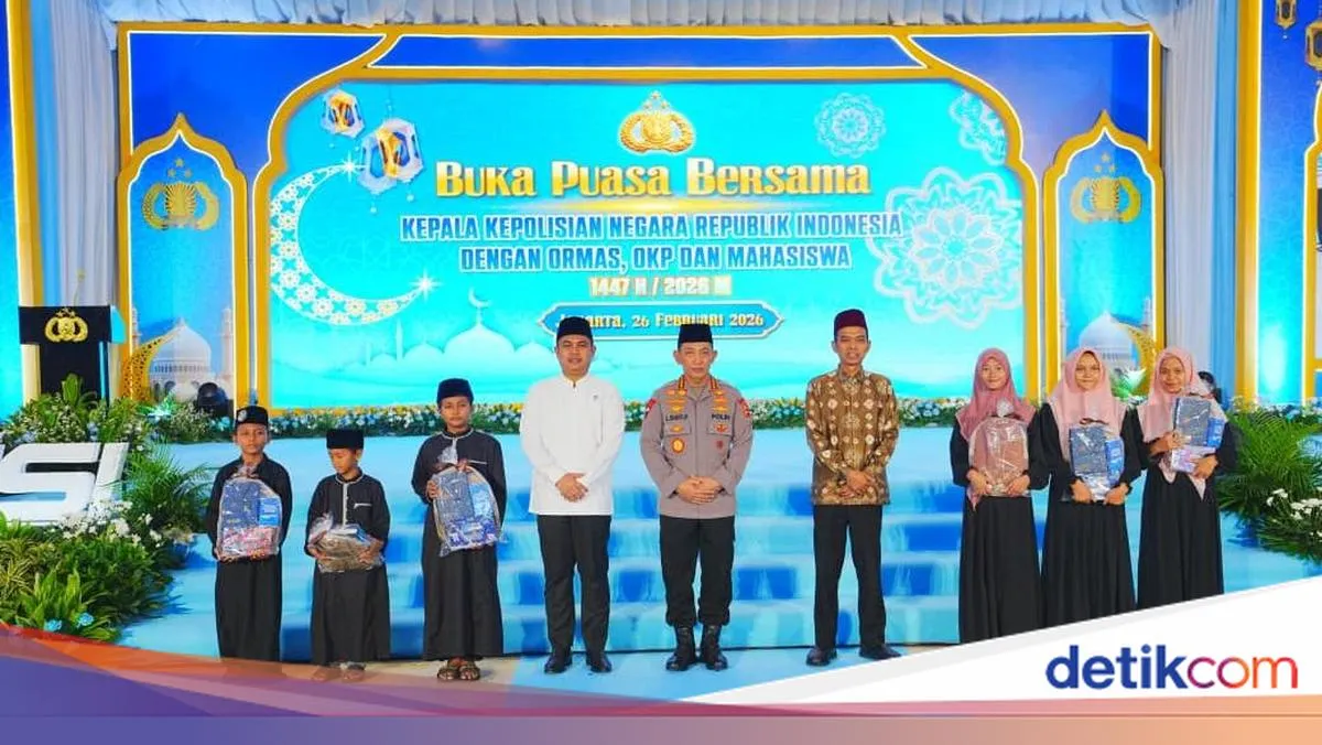 Kapolri Gelar Acara Buka Puasa Bersama dan Santuni Anak Yatim
