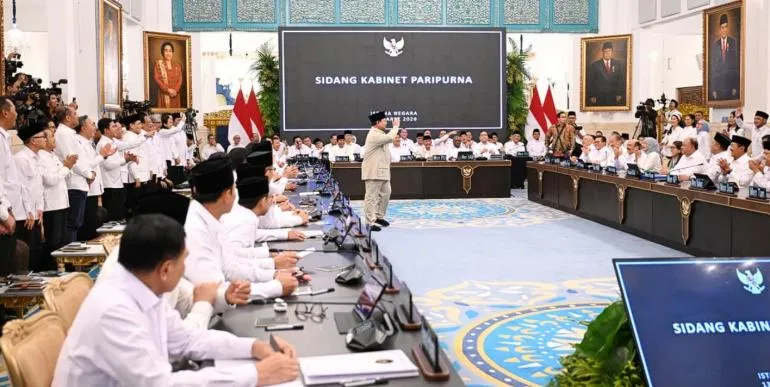 Prabowo Koordinasikan Persiapan Mudik Lebaran di Rapat Kabinet