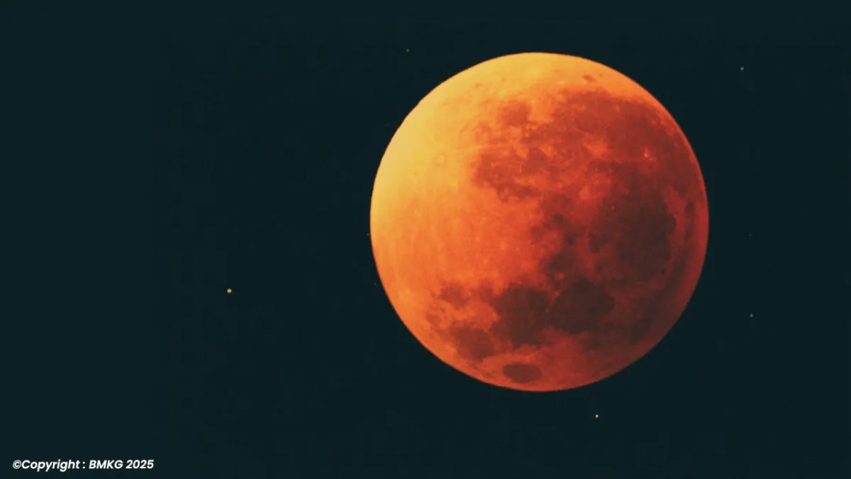 Gerhana Bulan Total 3 Maret 2026 Dimulai Pukul 18.03 WIB