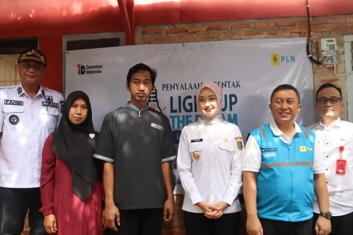 PLN Luncurkan Sambungan Listrik Gratis untuk Masyarakat Prasejahtera di Lampung