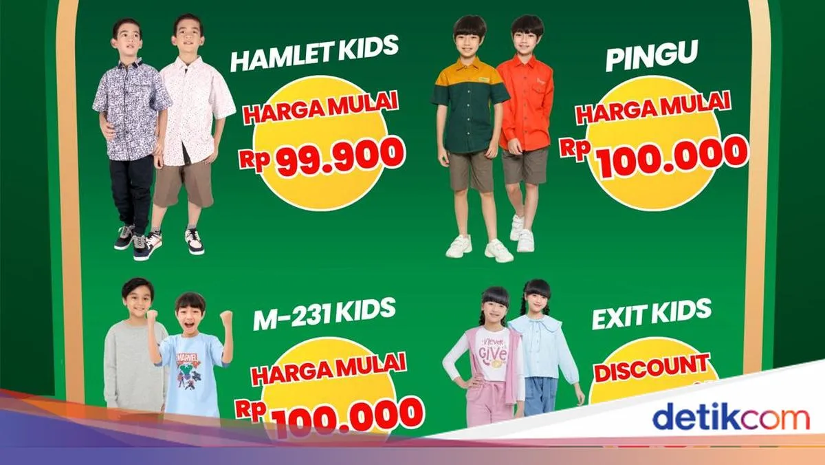 Diskon Besar Baju Anak di Transmart untuk Lebaran