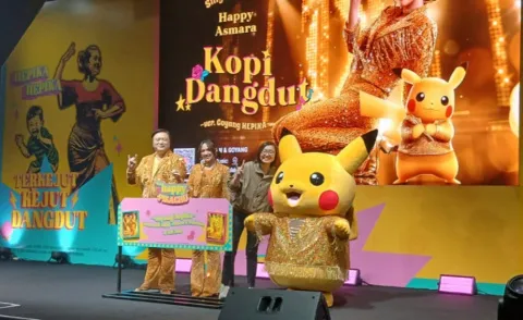 Happy Asmara dan Pikachu Luncurkan 'Goyang HEPIKA' Perpaduan Dangdut dan Pop Global