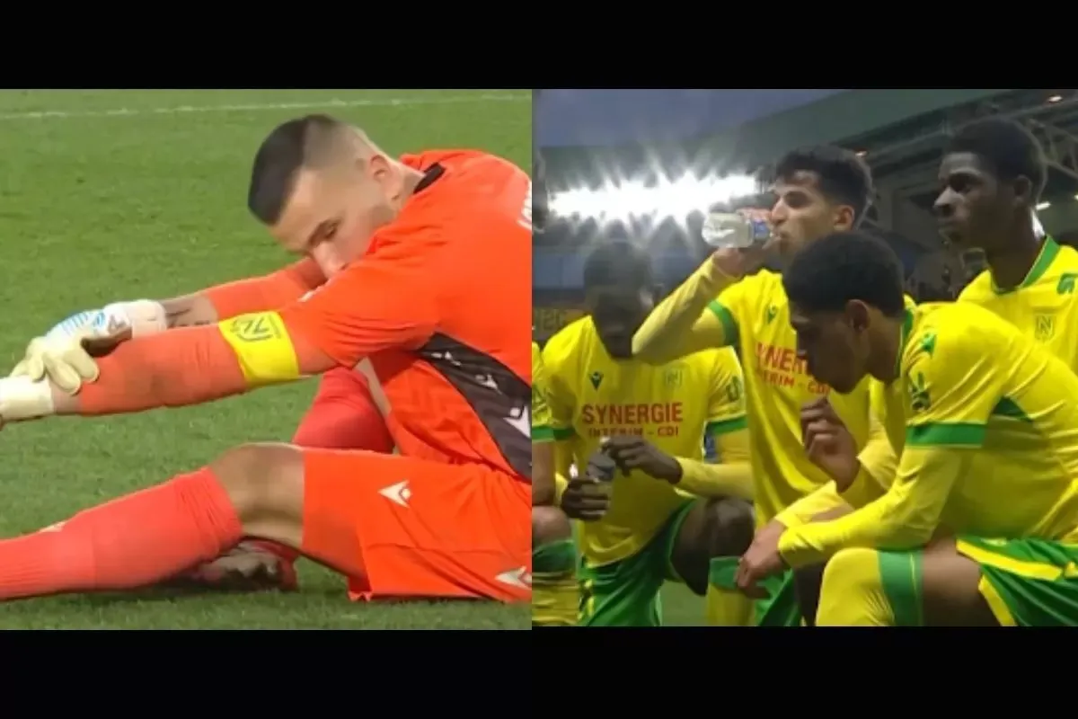 Kiper Nantes Beri Kesempatan Rekan Setim Berbuka Puasa saat Laga Melawan Le Havre