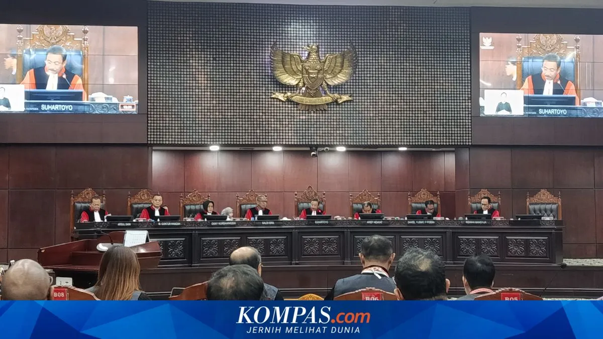 MK Tolak Gugatan Hasto Terkait Pasal Obstruction of Justice