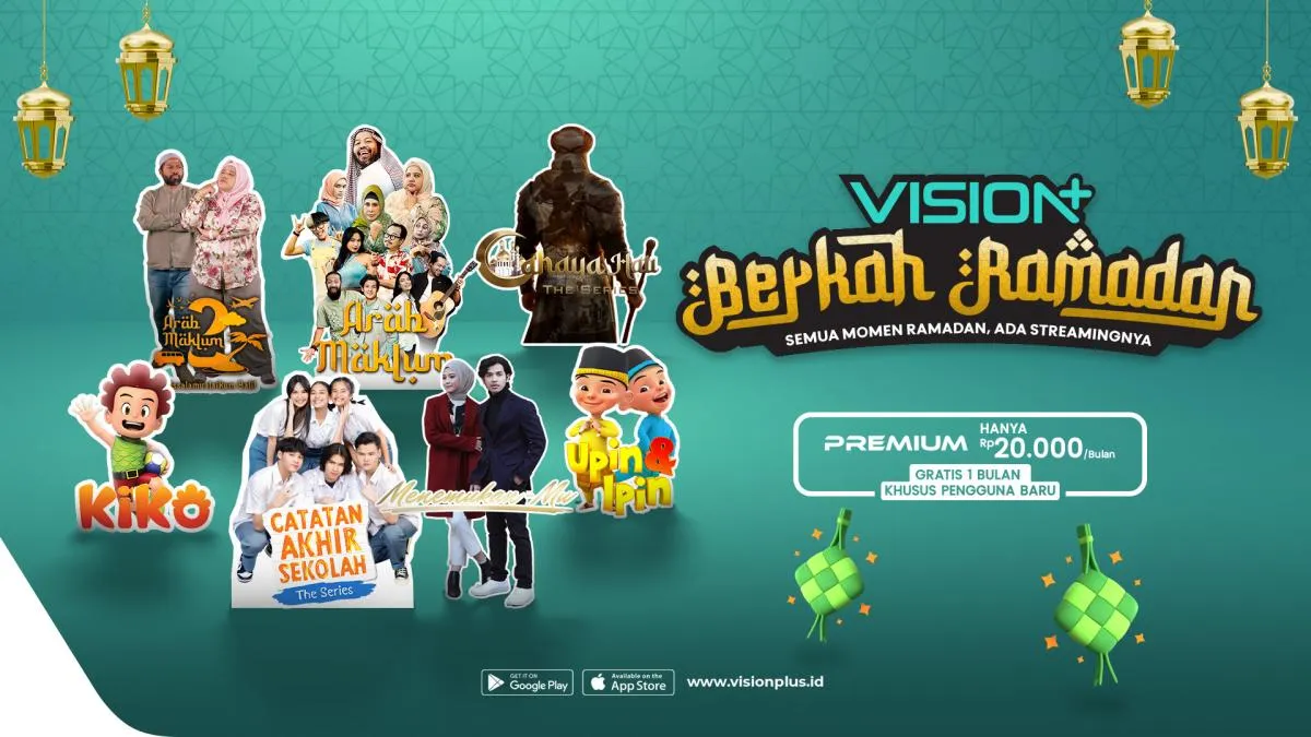 Rekomendasi Tontonan Seru di VISION+ untuk Akhir Ramadhan